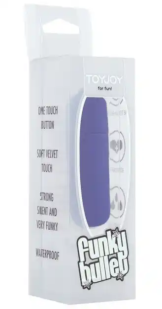 De Online Drogist Toyjoy vibrator funky bullet violet aanbieding