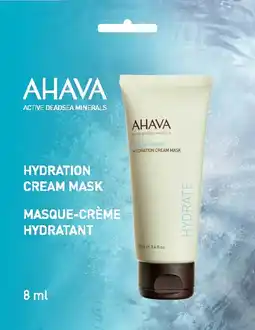 De Online Drogist Ahava masker hydration single use aanbieding