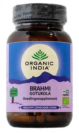 De Online Drogist Organic india brahmi gotukola capsules aanbieding