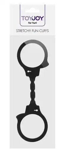 De Online Drogist Fun cuffs handboeien stretchy black aanbieding