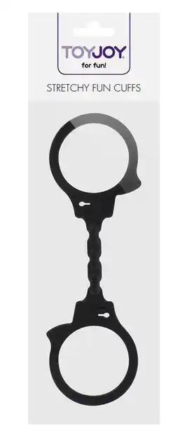 De Online Drogist Fun cuffs handboeien stretchy black aanbieding