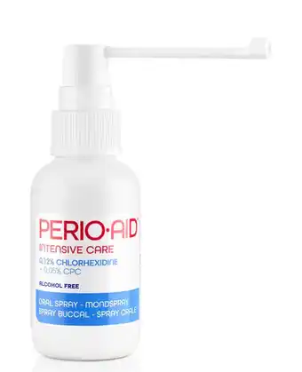 De Online Drogist Perio aid intensive care 0,12% mondspray aanbieding