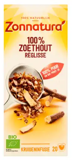 De Online Drogist Zonnatura thee zoethout aanbieding