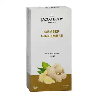 De Online Drogist Jacob hooy thee gember aanbieding