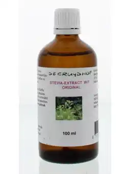 De Online Drogist Cruydhof stevia extract wit original 100ml aanbieding