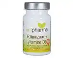 De Online Drogist Unipharma foliumzuur + vitamine d3 tabletten 120st aanbieding