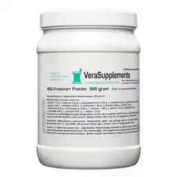 De Online Drogist Verasupplements wei-proteïne+ poeder aanbieding