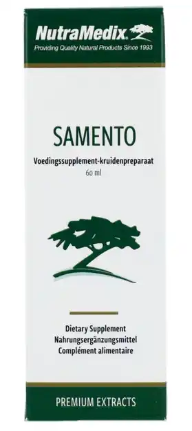 De Online Drogist Nutramedix samento aanbieding