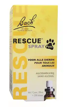 De Online Drogist Bach rescue remedy pets spray aanbieding