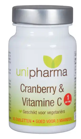 De Online Drogist Unipharma cranberry & vitamine c aanbieding