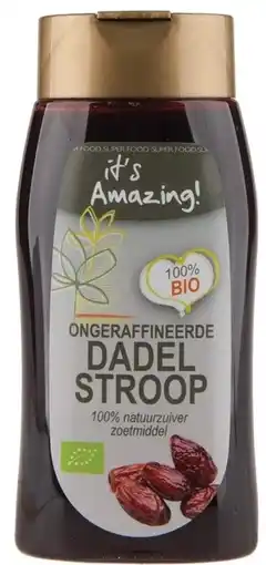 De Online Drogist Its amazing dadelstroop ongerafineerd aanbieding
