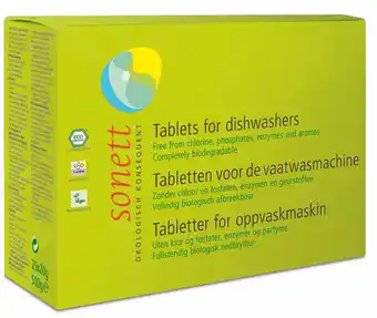 De Online Drogist Sonett vaatwasmachine tabletten aanbieding