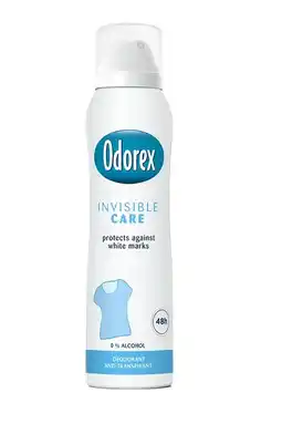 De Online Drogist Odorex deospray invisible care aanbieding