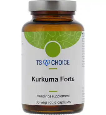 De Online Drogist Ts choice kurkuma forte capsules aanbieding