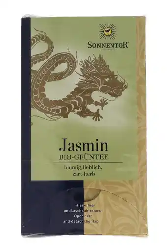 De Online Drogist Sonnentor thee jasmijn groene aanbieding