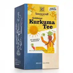 De Online Drogist Sonnentor thee kurkuma goud aanbieding