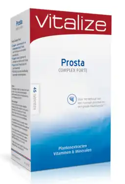 De Online Drogist Vitalize prosta complex forte tabletten 45st aanbieding