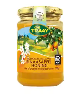 De Online Drogist De traay italiaanse sinaasappelhoning biologisch aanbieding