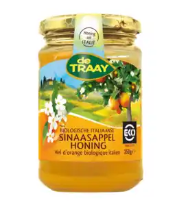 De Online Drogist De traay italiaanse sinaasappelhoning biologisch aanbieding