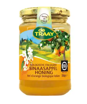 De Online Drogist De traay italiaanse sinaasappelhoning biologisch aanbieding