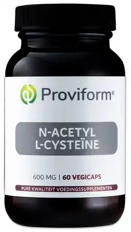 De Online Drogist Proviform n-acetyl-l-cysteine 600mg capsules 60st aanbieding