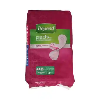 De Online Drogist Depend pads normal aanbieding