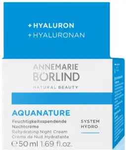 De Online Drogist Borlind aqua nature nachtcreme aanbieding