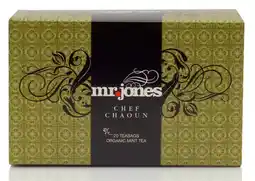 De Online Drogist Mr jones chef chaoun thee zakjes aanbieding