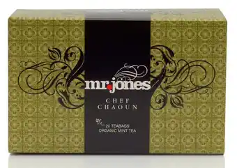 De Online Drogist Mr jones chef chaoun thee zakjes aanbieding
