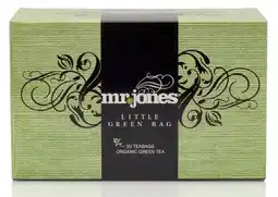 De Online Drogist Mr jones little green bag thee zakjes aanbieding