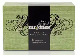 De Online Drogist Mr jones little green bag thee zakjes aanbieding