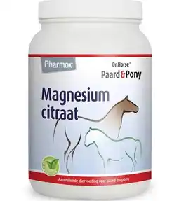 De Online Drogist Pharmox magnesium paard 1500gr aanbieding