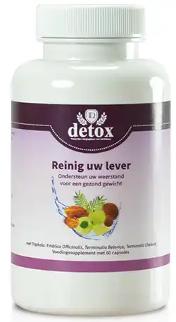 De Online Drogist Detox l lever capsules aanbieding