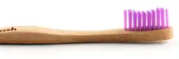 De Online Drogist Humble brush tandenborstel bamboe paars aanbieding