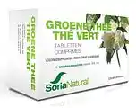 De Online Drogist Soria natural groene thee 600mg tabletten 60st aanbieding