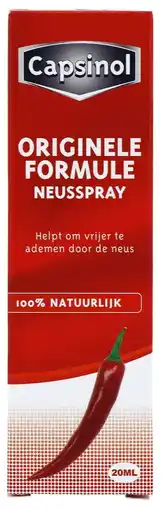 De Online Drogist Capsinol neusspray original 20ml aanbieding