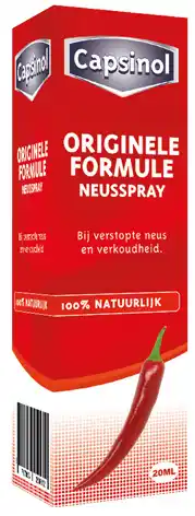 De Online Drogist Capsinol neusspray original 20ml aanbieding