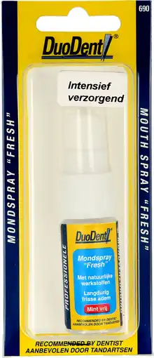 De Online Drogist Duodent mondspray fresh mintvrij aanbieding