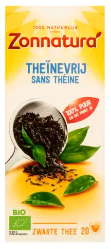 De Online Drogist Zonnatura thee theinevrij aanbieding