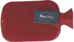 De Online Drogist Fashy warmwaterzak dubbele rib cranberry aanbieding
