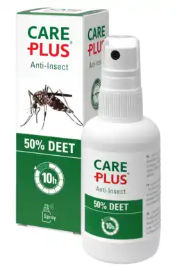 De Online Drogist Care plus anti-insect deet spray 50% aanbieding