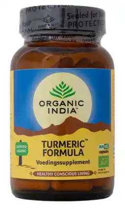 De Online Drogist Organic india turmeric formula capsules aanbieding
