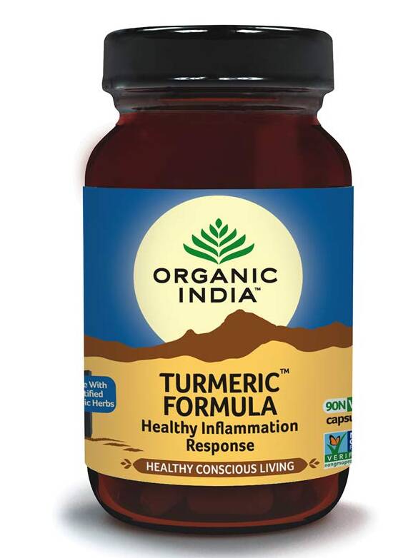 Organic india turmeric formula capsules aanbieding bij De Online Drogist