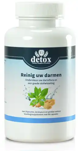 De Online Drogist Detox d darmen capsules aanbieding