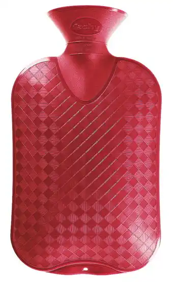 De Online Drogist Fashy warmwaterzak enkel geribbeld cranberry aanbieding