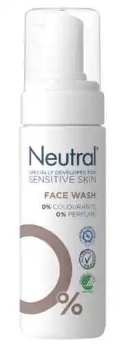 De Online Drogist Neutral face wash sensitive lotion aanbieding