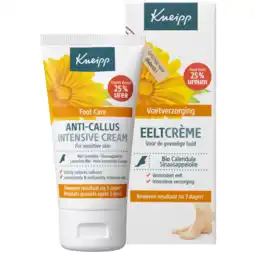 De Online Drogist Kneipp eeltcreme calendula aanbieding