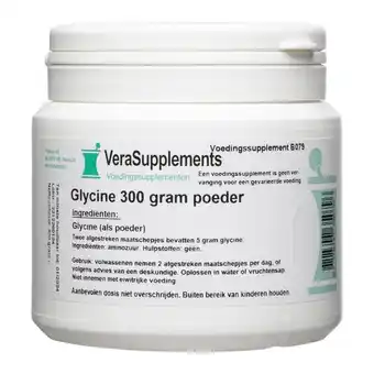 De Online Drogist Verasupplements glycine poeder aanbieding