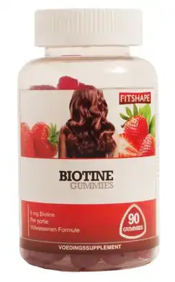 De Online Drogist Fitshape biotine gummies aanbieding