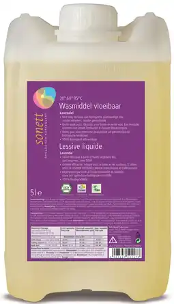 De Online Drogist Sonett wasmiddel vloeibaar lavendel 5l aanbieding